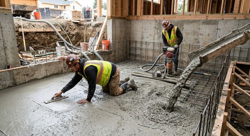 Basement Concrete Installation in Califon, NJ