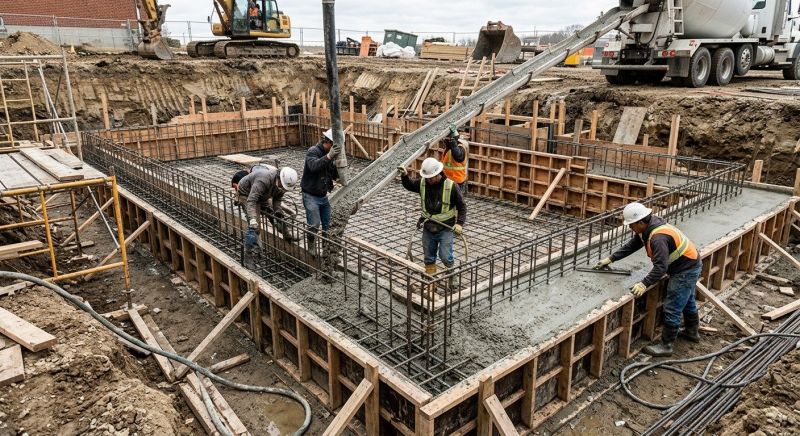 Basement Concrete Installation in Roselle Park, NJ