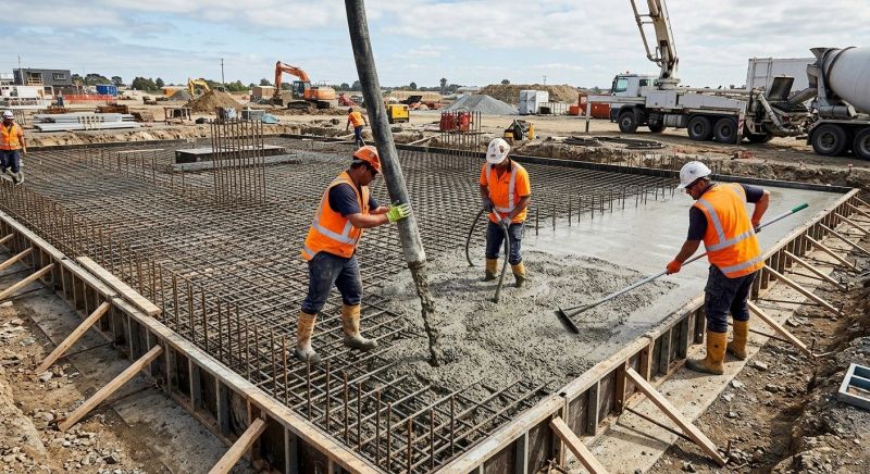 Foundation Wall Pouring in Bedminster, NJ